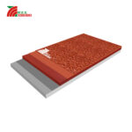 全塑型塑胶跑道