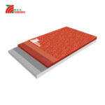 全塑型塑胶跑道