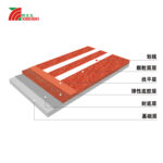 混合型塑胶跑道